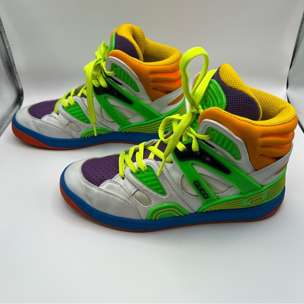 Gucci Basket Demetra High Top Sneakers - Picture 8 of 11
